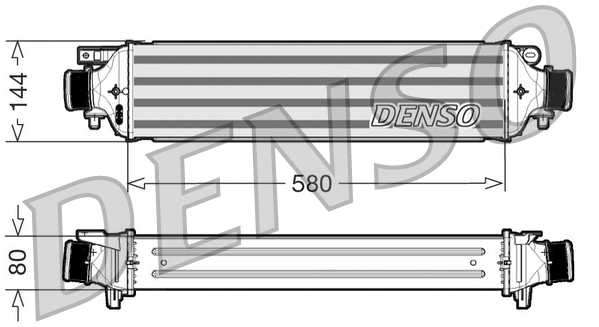 Intercooler DENSO DIT09108