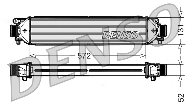 Intercooler DENSO DIT09109