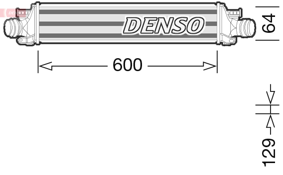 Intercooler DENSO DIT15001