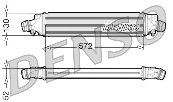 Intercooler DENSO DIT20003