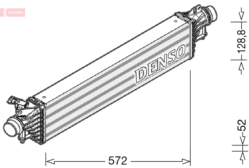 Intercooler DENSO DIT20005