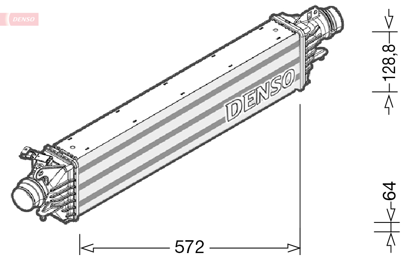 Intercooler DENSO DIT20006