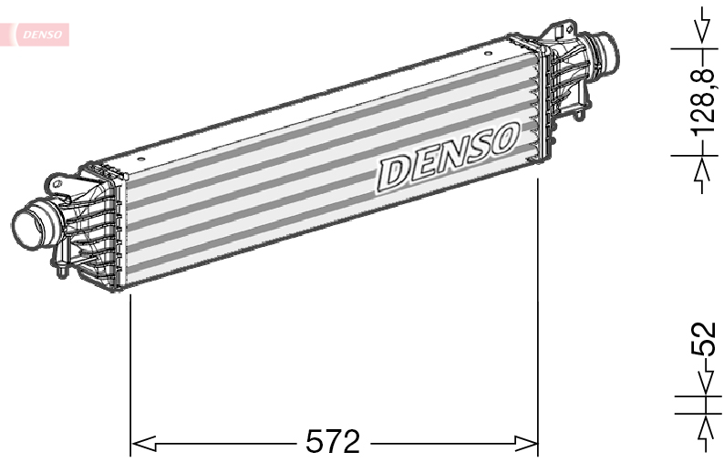Intercooler DENSO DIT20007