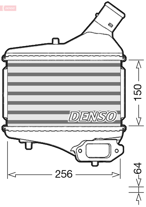 Intercooler DENSO DIT40010