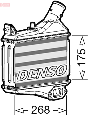 Intercooler DENSO DIT40011