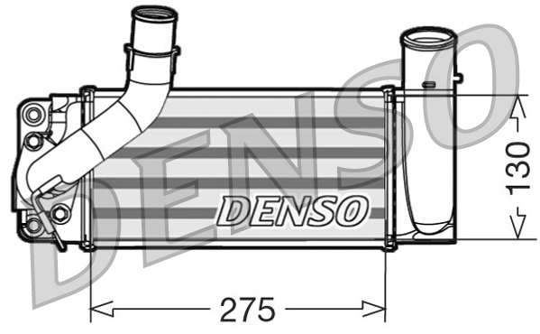 Intercooler DENSO DIT50007