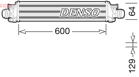 Intercooler DENSO DIT99000