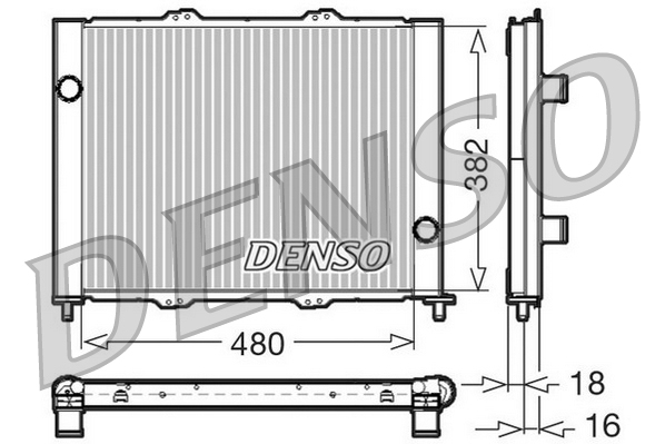 Gruppo raffreddamento DENSO DRM23099