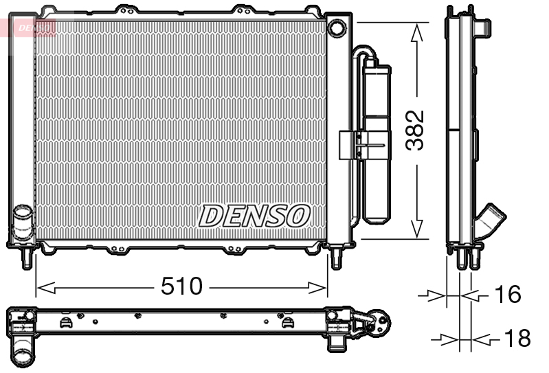 Gruppo raffreddamento DENSO DRM23103