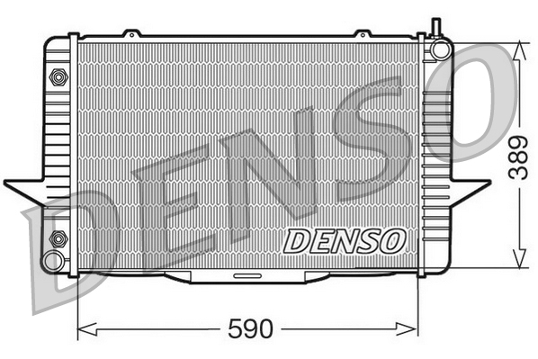 Radiatore, raffreddamento motore DENSO DRM33067