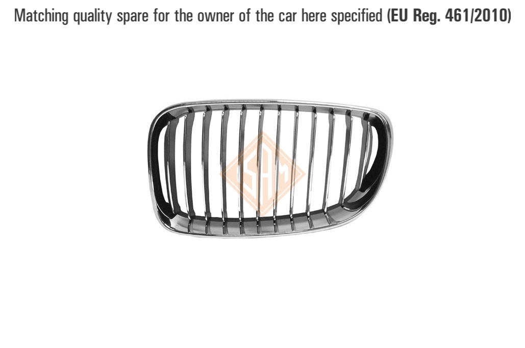 GRILL S.BMW S1 2007 E81/E87 CROM.