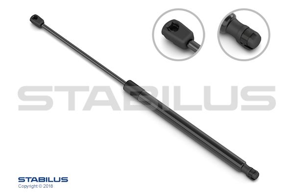 Ammortizzatore pneumatico, cofano bagagli /vano carico STABILUS 348944