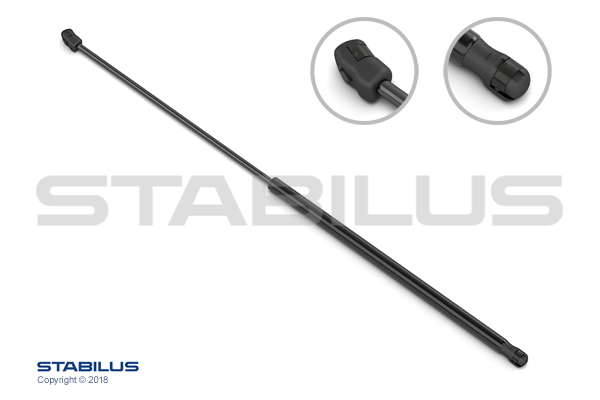 Ammortizzatore pneumatico, cofano motore STABILUS 023819
