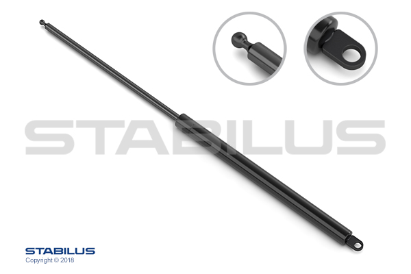 Ammortizzatore pneumatico, cofano bagagli /vano carico STABILUS 098310