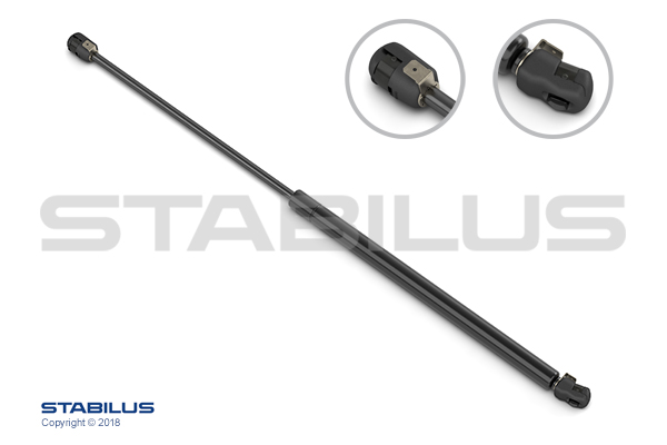 Ammortizzatore pneumatico, cofano bagagli /vano carico STABILUS 012600