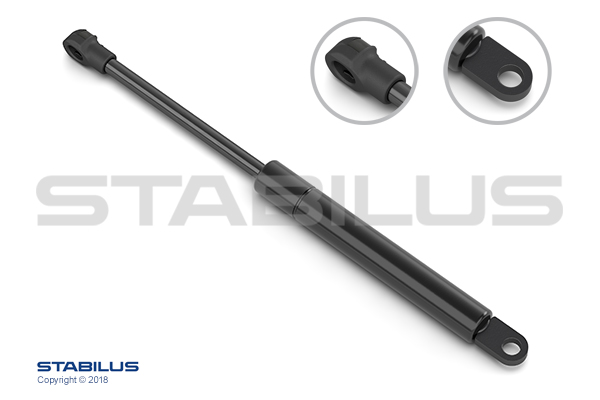 Ammortizzatore pneumatico, cofano motore STABILUS 0126IA