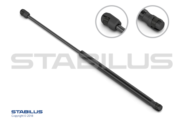 Ammortizzatore pneumatico, cofano bagagli /vano carico STABILUS 931146