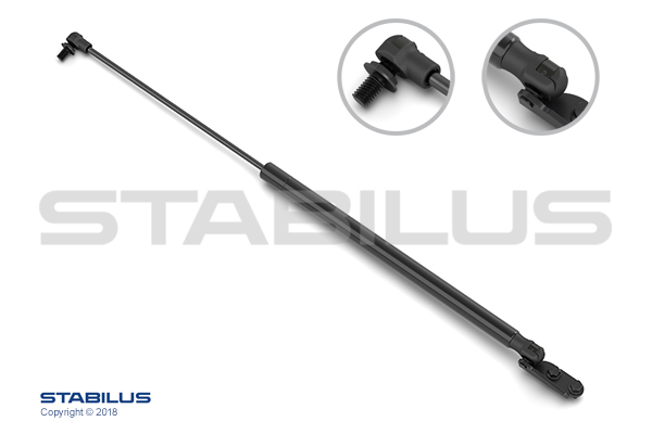 Ammortizzatore pneumatico, cofano bagagli /vano carico STABILUS 043738