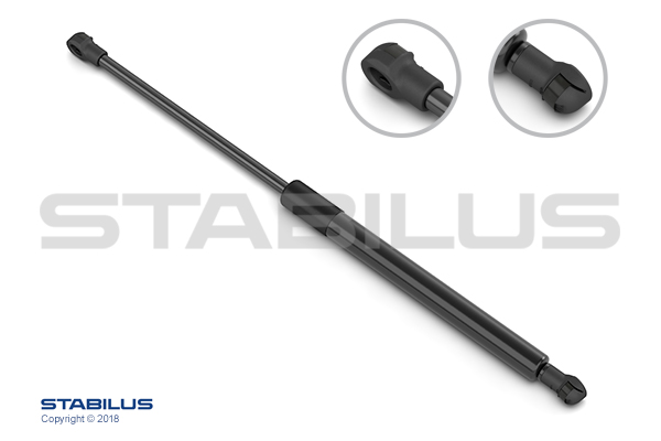 Ammortizzatore pneumatico, cofano motore STABILUS 9669ZC