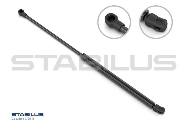 Ammortizzatore pneumatico, cofano bagagli /vano carico STABILUS 023606
