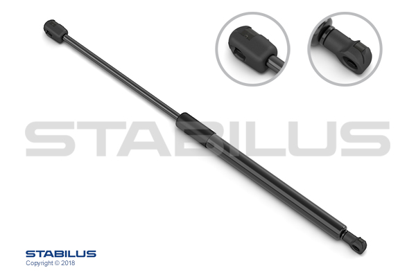 Ammortizzatore pneumatico, cofano bagagli /vano carico STABILUS 031139