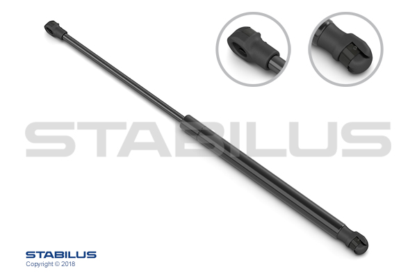 Ammortizzatore pneumatico, cofano bagagli /vano carico STABILUS 8127KE