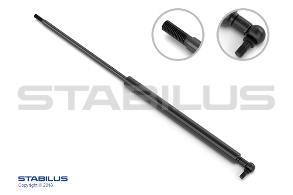 Ammortizzatore pneumatico, porta a battente STABILUS 6736NT