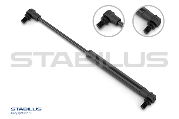 Ammortizzatore pneumatico, cofano bagagli /vano carico STABILUS 1395DP