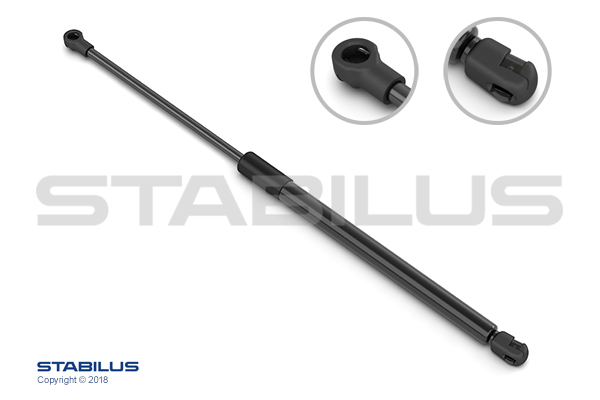 Ammortizzatore pneumatico, cofano bagagli /vano carico STABILUS 078405
