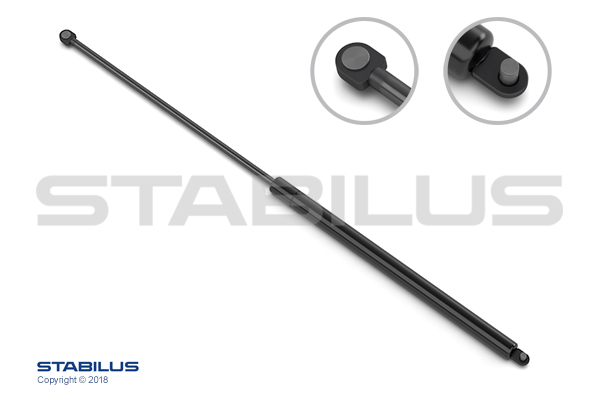 Ammortizzatore pneumatico, cofano motore STABILUS 1043AX