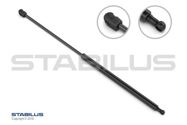 Ammortizzatore pneumatico, cofano bagagli /vano carico STABILUS 1408BB