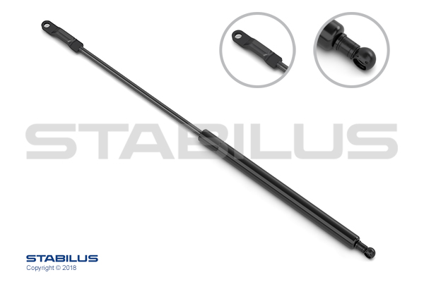 Ammortizzatore pneumatico, cofano bagagli /vano carico STABILUS 291854