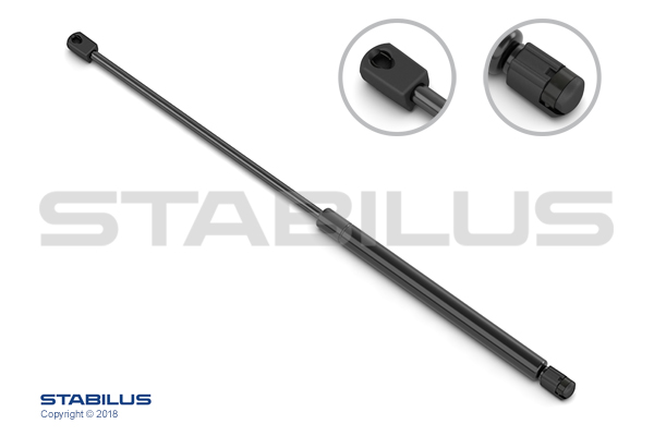 Ammortizzatore pneumatico, cofano bagagli /vano carico STABILUS 361119