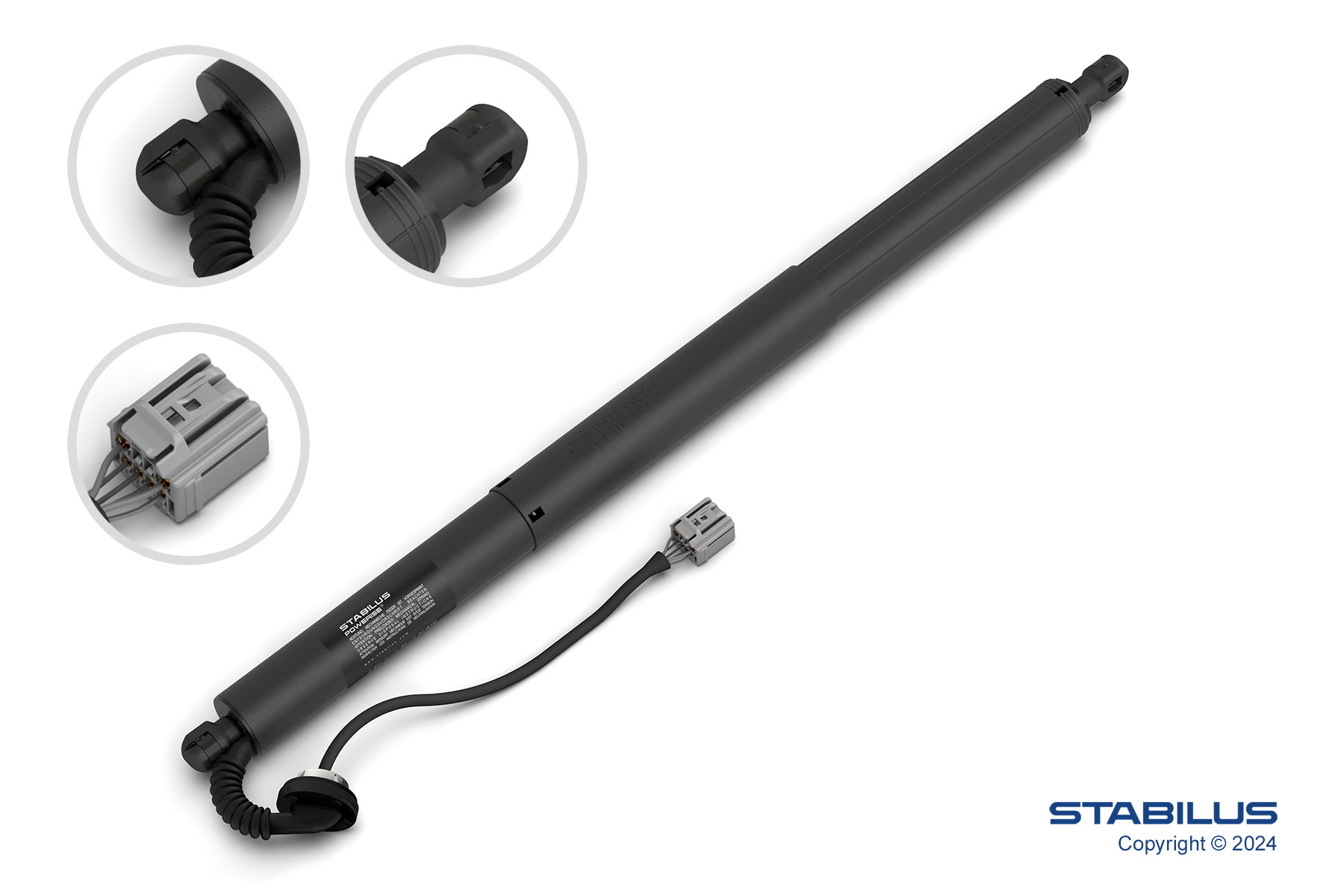 Motore elettrico, cofano posteriore STABILUS 212017
