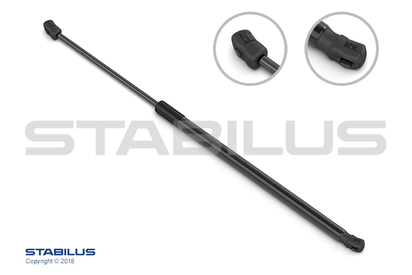 Ammortizzatore pneumatico, cofano bagagli /vano carico STABILUS 717721