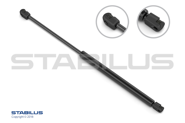 Ammortizzatore pneumatico,lunotto posteriore STABILUS 762416