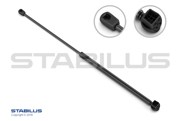 Ammortizzatore pneumatico, cofano motore STABILUS 874029