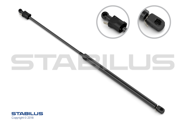 Ammortizzatore pneumatico, cofano bagagli /vano carico STABILUS 942863