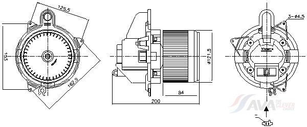 VENTILATORE ABITACOLO