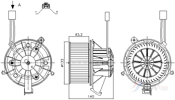 VENTILATORE ABITACOLO
