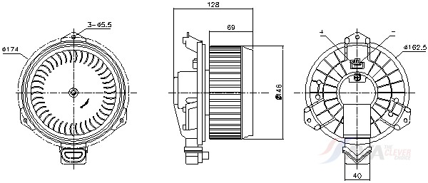 VENTILATORE ABITACOLO