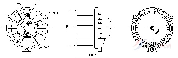 VENTILATORE ABITACOLO