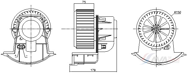 VENTILATORE ABITACOLO