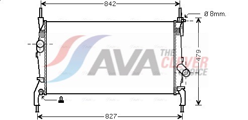 Rad. FORD Transit VII All AC 06-