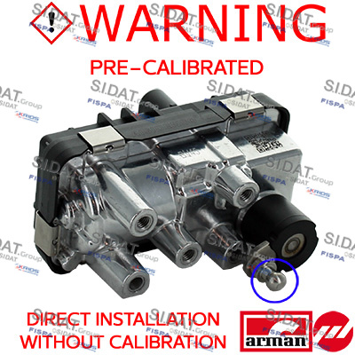 SIDAT ATTUATORE ELETTRONICO TURBOCOM