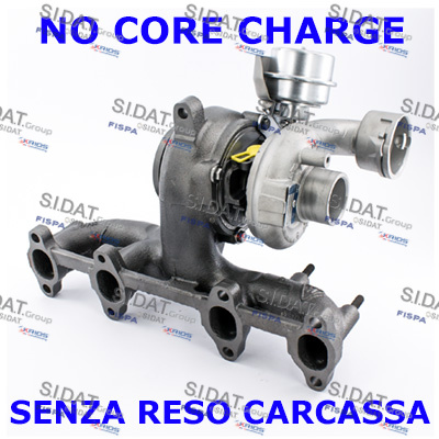 Turbocompressore, sovralimentazione SIDAT 49.018R
