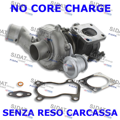 Turbocompressore, sovralimentazione SIDAT 49.055R