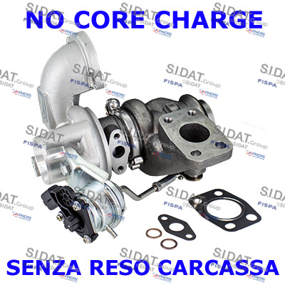 Turbocompressore, sovralimentazione SIDAT 49.067R