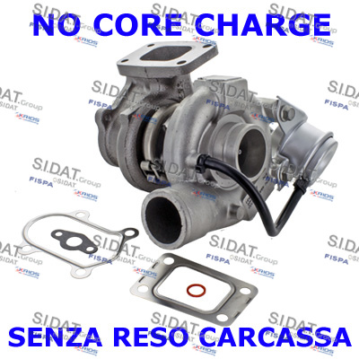 Turbocompressore, sovralimentazione SIDAT 49.168R