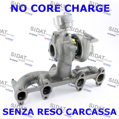 Turbocompressore, sovralimentazione SIDAT 49.326R